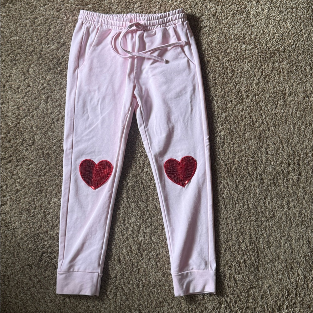 Girls Valentines Day Joggers